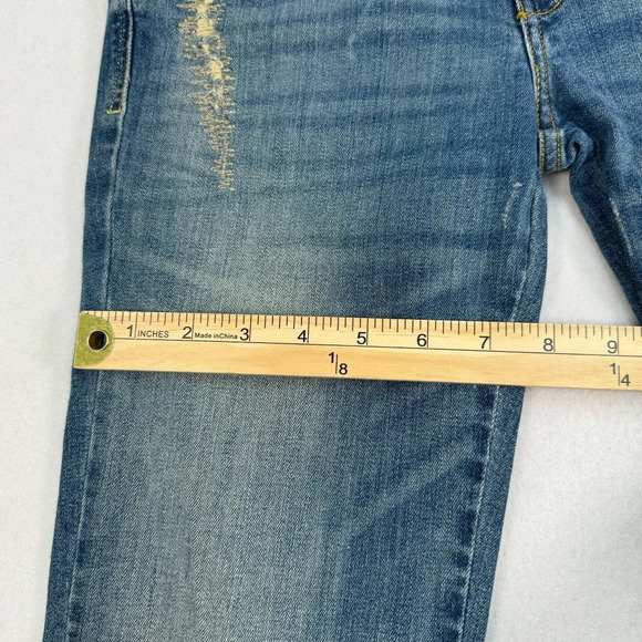 MNG Mango Arizona Skinny Jeans Womens Size 8 Medium Blue Mid Rise - Picture 12 of 16